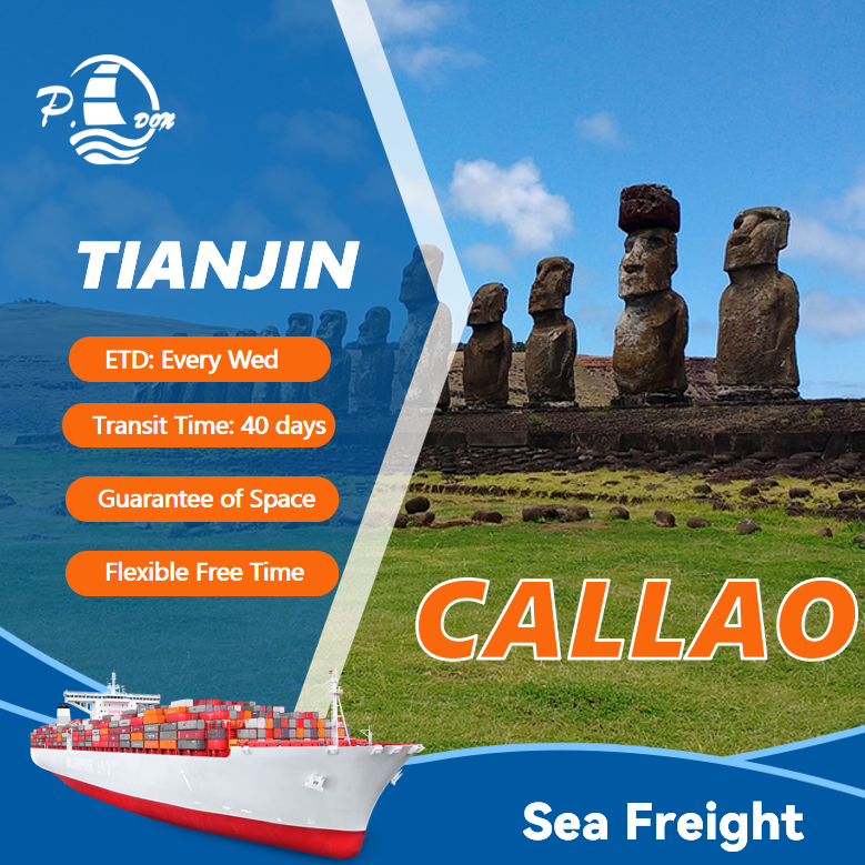 Sea Freight from Tianjin to Callao