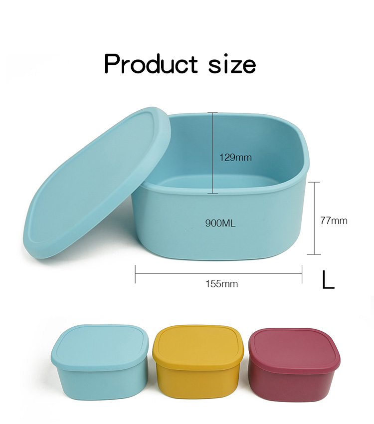 silicone lunch box MFZ-L008