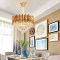 LEDER Beaded Metal Ceiling Chandelier