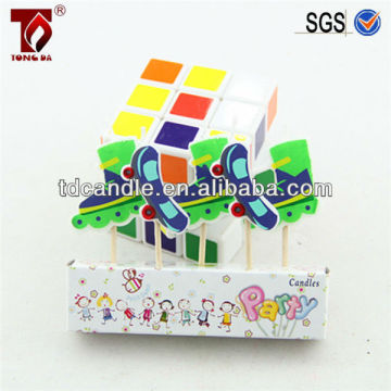 roller skate edible candles