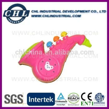 Customized plastic baby saxophone for kids