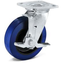 Hot Sale Rubber Trolley Casters