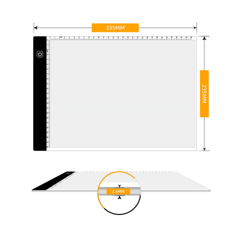 Suron A4 Ultra-tynde LED Light Boxes