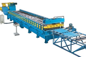 Industrial Aluminium Roofing Sheet Roll Forming Machine