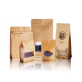 Luchtdichte Kraft-papieren zak voor koffie-verpakking
