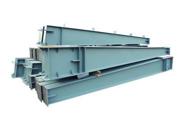 Metal H Beam Structural Fabrication