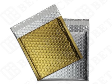Aluminum Metallic Bubble Mailer As Portfolio 12.75"×10.5" Metallic Bubble Wrap