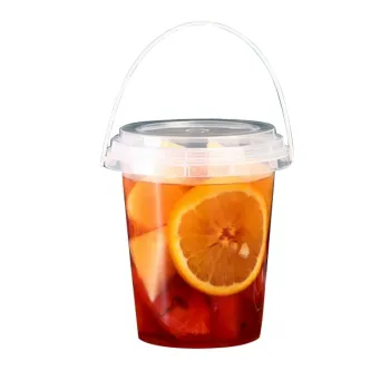 Transparent Disposable Plastic Cups for Juices, Milk Teas, and Cold Drinks - 8oz to 32oz