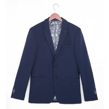 Mens high quality woven blazer