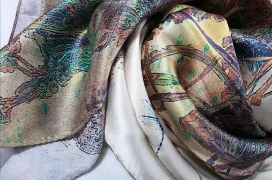 digital print silk fabric