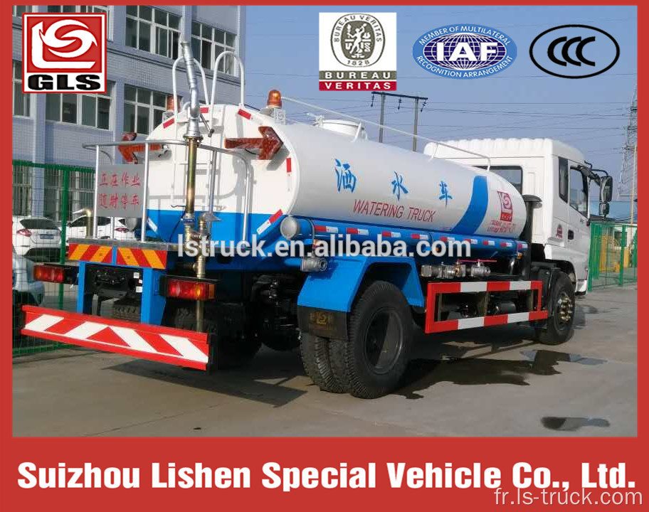 Dongfeng 4X2 20m3 réservoir d&#39;eau camion