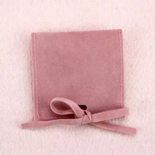 Microfiber Microfiber velvet Jewelry necklace Pouch