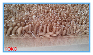 koko new products fabric washable dries fast chenile rugs