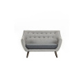 Tapicerka Finn Juhl poet Loveseat Lounge Sofa