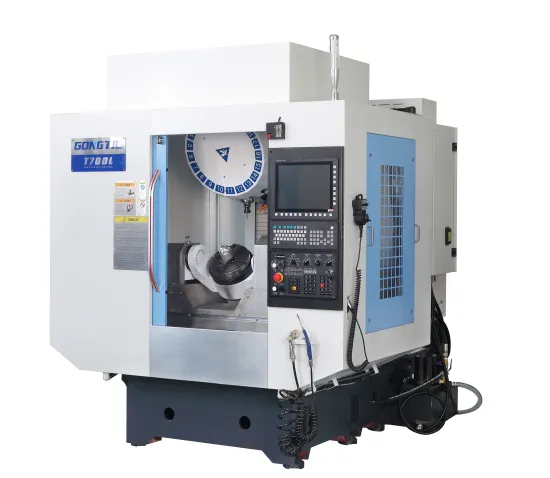 High Precision Tapping Center: T700 T Series Vertical Drilling Center with CNC System Control