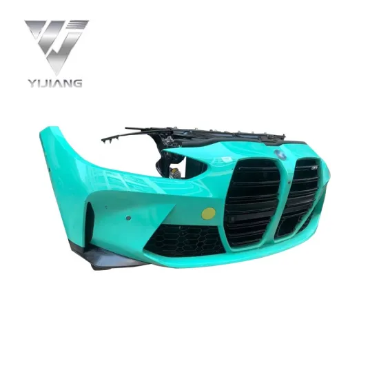 BMW M3 G82 Bumper and Body Kit: Used Auto Parts Including Front Mouth Assembly, Fender, Headlights, Grille, Fog Lights