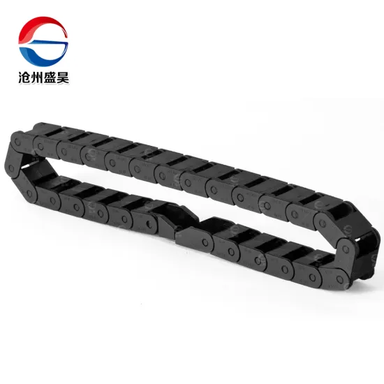 Machine Tool Nylon Cable Drag Chain with Durable Plastic Track