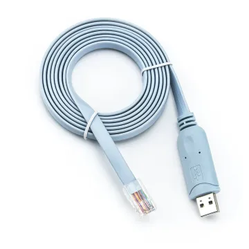 USB Serial to RS232/RJ45 Cable CAT5 USB Cable