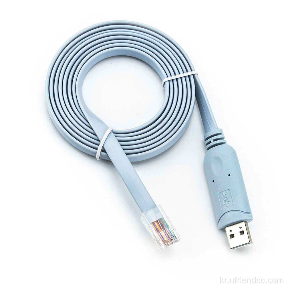 USB Serial to Rs232/RJ45 케이블 CAT5 USB 케이블