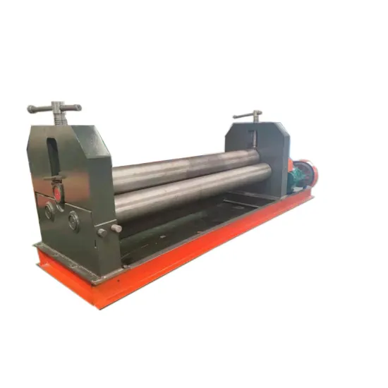 High Quality W11K-8X1600 Mechanical Symmetrical Three-Rollers Folding Machine for Metal Sheet Bending