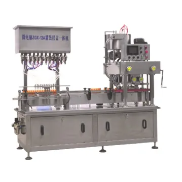 ZCG20-12D 12 Filling Nozzles 50ml Bottle Filling Capping Machine