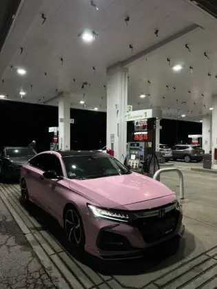Glossy Sakura Pink Car Wrap
