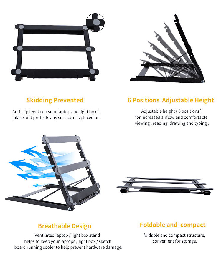 Suron Light Box Pad Stand Multifunction 6 Angle