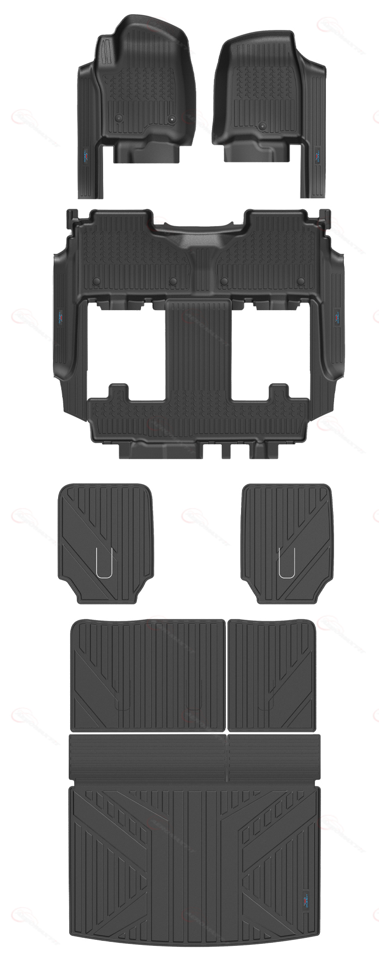 2021- Chevrolet SuburbanLWB floor mats3