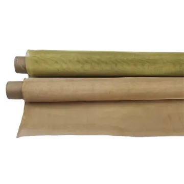 Brass and Copper Woven Wire Mesh Rolls