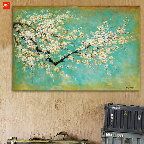 Plum Flowers Wall Art Canvas Paitning
