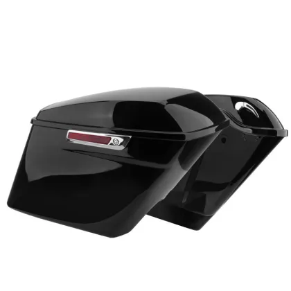 Factory Supply Motorcycle Side Box: Hard Storage Bags in Single Color