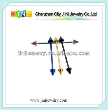 industrial barbell body jewelry