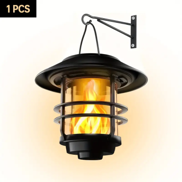 'Retro Outdoor Solar-Powered Waterproof Hanging Landscape Light'