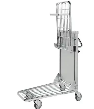 Heavy Duty Self-Leveling Trolley Platform Trucks