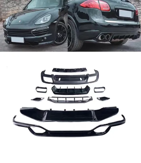 Front Bumper Assembly with Grille for Porsche Cayenne 2010-2013 Turbo
