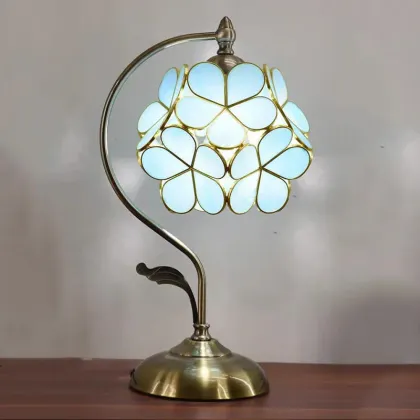 Floral Design Table Bedside Lamp