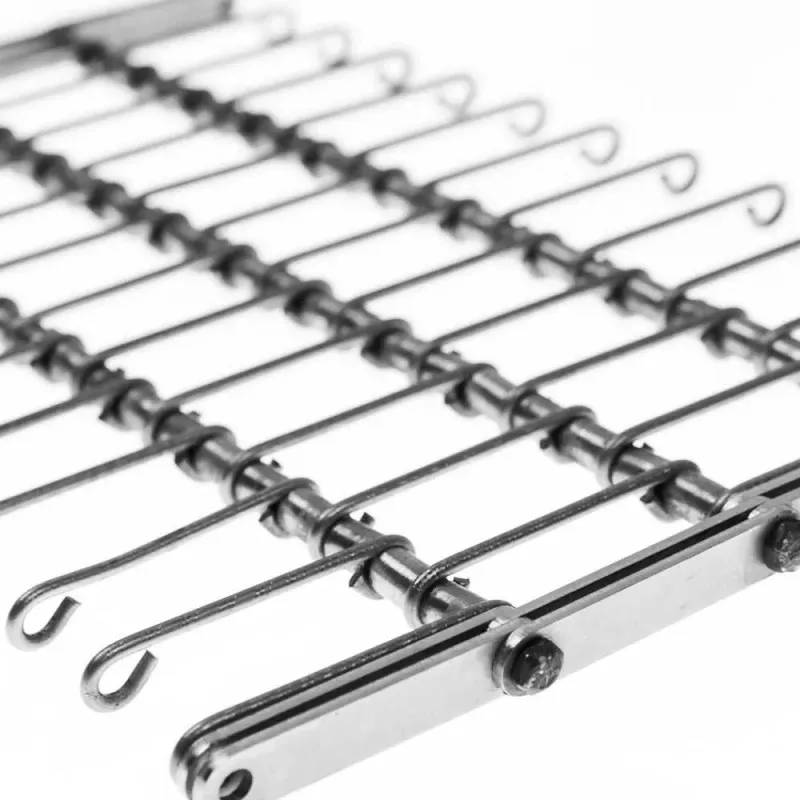 Flex Conveyor Belt with Metal Wire Mesh Chain Drive