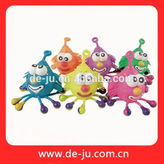 Clown Five Legs Lovely Rubber Spiky Ball