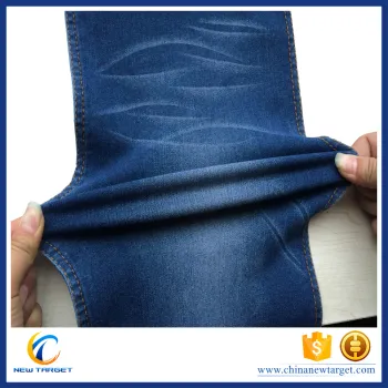 10oz spandex stretch satin denim fabric