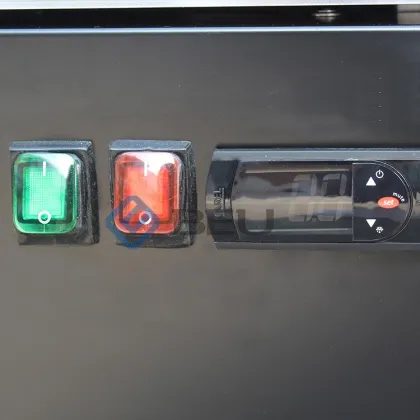 Commercial Pepsi Single Glass Door Embraco Compressor Refrigerator for Supermarket