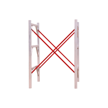 Walk-Thru Frame Scaffold H-Frame Mason Box Aluminum Scaffolding for Construction
