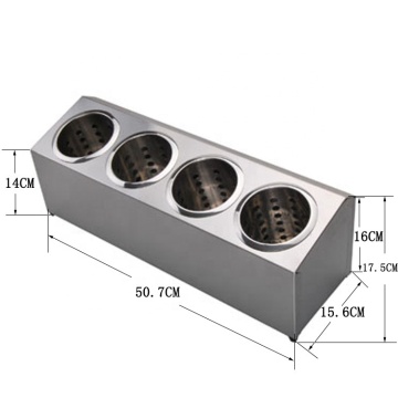 Sustainable Stainless Steel Flatware Organizer for Hospitality Industry