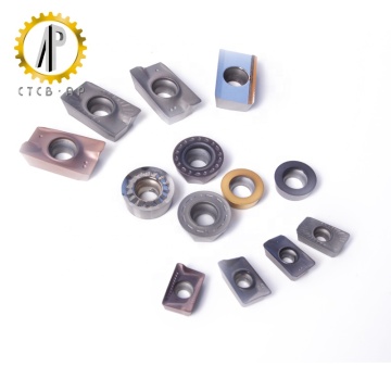 Hochwertiger Tungsten -Carbid -CNC -Frästeeinsätze: RPMW, RPMT, RCKT, RDKW, APKT, APMT - Präzisionsbearbeitungswerkzeuge