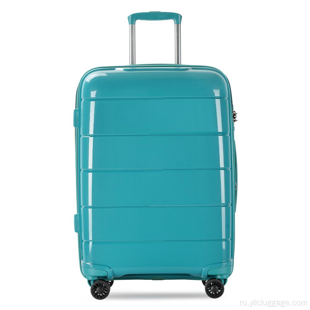 Деловой чемодан с твердым корпусом из полипропилена нового дизайна