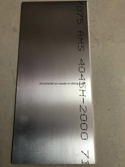 7075 Aerospace and Transportation Aluminum Alloy Sheet