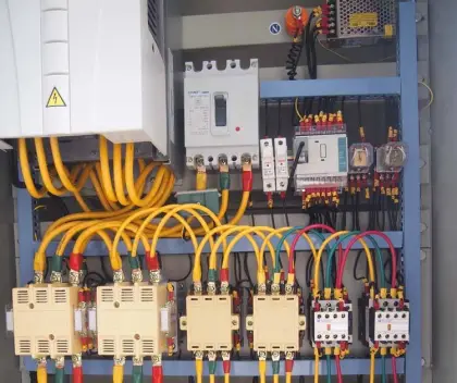 Automatic ABB frequency control cabinet