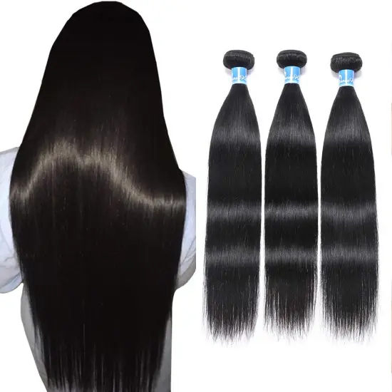 Unprocessed Brazilian 100% Raw Human Hair Wholesale Bundles Price Of Brazilian Cuticle Aligned Virgin Human Straight Hair Bundle