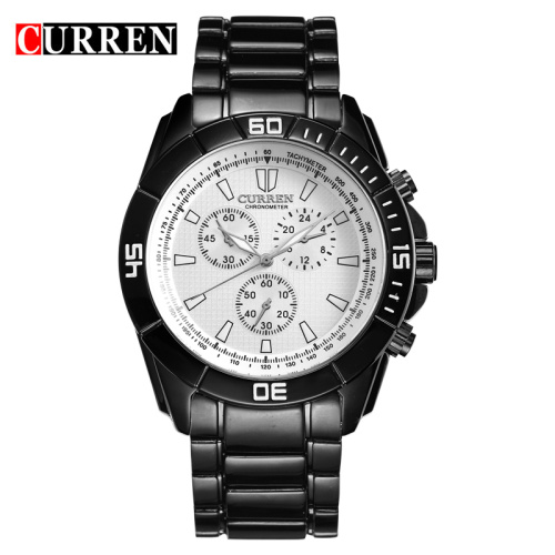 curren business men watch multi function quartz japan movt