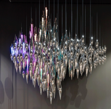 Lampadario per il cristallo dell'hotel personalizzato in stile moderno