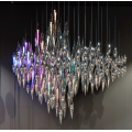 Estilo moderno Customized Hotel Crystal Chandelier